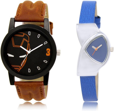 

Drealex Analogue Leather Strap Wrist Watch - For Men & Women