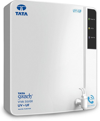 

Tata Swach Viva Silver 6 L UV + UF Water Purifier(White)