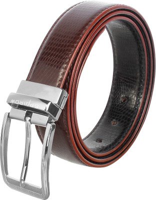 

Spairow Men Casual Brown Artificial Leather Reversible Belt