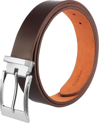 

Spairow Men Formal Brown Genuine Leather Reversible Belt