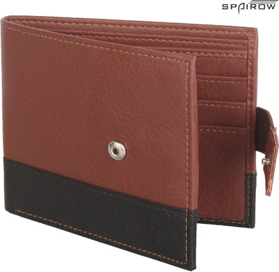 

Spairow Men Brown Artificial Leather Wallet(6 Card Slots)