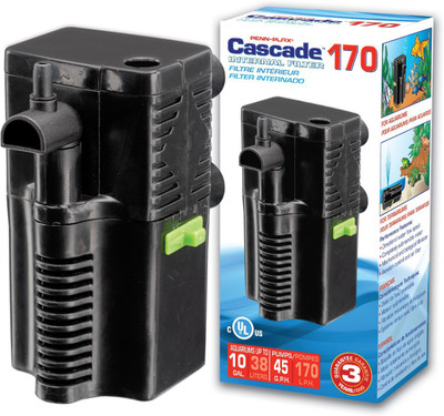 

Penn-Plax Cascade 170 Sponge Aquarium Filter(Mechanical Filtration for Salt Water and Fresh Water)