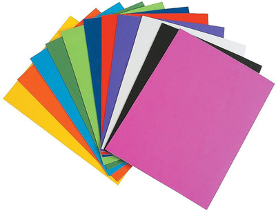 

AsianHobbyCrafts A4 EVA Foam Sheet 2mm Thick for Scrapbooking : Multi : (11 Sheets)