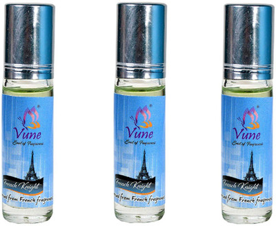 

Vune french Knight 6 ml (pack of 3) Floral Attar(Amber)