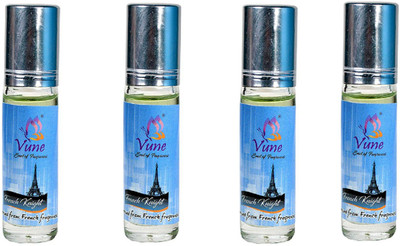 

Vune french Knight 6 ml (pack of 4) Floral Attar(Amber)
