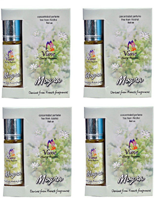 

Vune rollon mogra 6 ml (pack of 4) Floral Attar(Mogra)