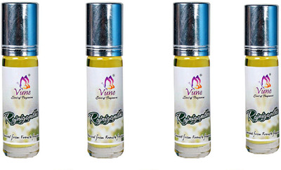 

Vune rollon Rajnigandha 6 ml (pack of 4) Floral Attar(Tuberose/Rajniganda)