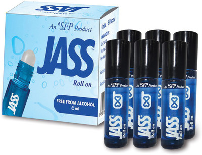 JASS Roll on (6ml) - Pack of 6 Floral Attar(Floral)