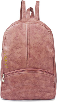 

VIVARS PU Leather Backpack School Bag Student Backpack Women Travel bag 6 L Backpack(Maroon)