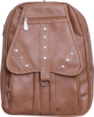 

KUSUM FASHION ACCESSORIES K-21 10 L Backpack(Tan)