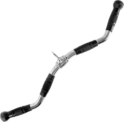 

TTC Fitness 32" SOLID Triceps Bar(Silver), Black;silver