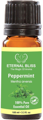 

Eternal Bliss Peppermint Essential Oil, 100% Pure, & Undiluted (100ML)(100 ml)
