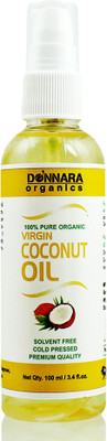 

Donnara Organics 100% Pure Virgin Coconut oil(100 ml)(100 ml)