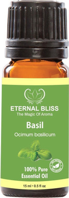 

Eternal Bliss Sweet Basil Essential Oil-100% Pure , & Undiluted(15 ml)