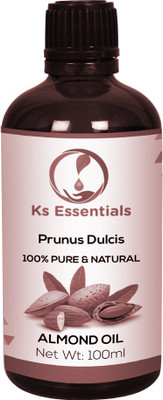 

Ks Essentials 100% Pure Almond Carrier Oil(100 ml)