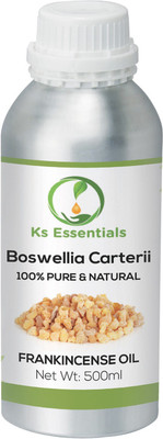 

Ks Essentials 100% Pure Frankincense Essential Oil - (Boswellia Carterii) (500ml)(500 ml)
