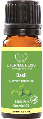 

Eternal Bliss Sweet Basil Essential Oil-100% Pure , & Undiluted(50 ml)