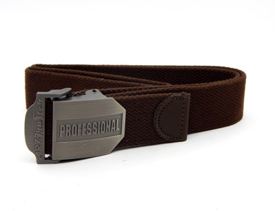 

WOODS Boys Casual Brown Canvas, Fabric Belt