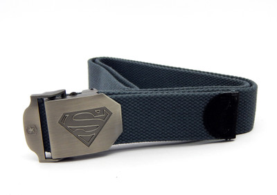 

WOODS Boys Casual Blue Canvas, Fabric Belt