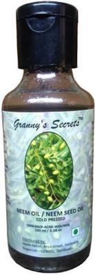 

Granny's secrets Neem Seed Oil ( Cold Pressed ) - 100 % Pure , Natural & Undiluted - 100 ML(100 ml)