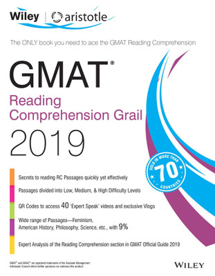 Wiley's GMAT Reading Comprehension Grail 2019(English, Paperback, Aristotle Prep)