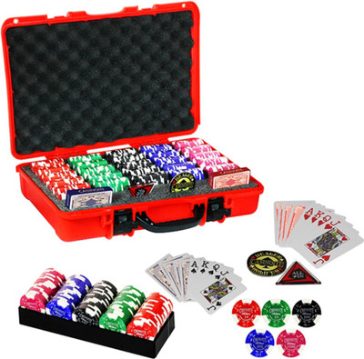

Casinoite POKER CHIPS SET CLAY BILLIUM 500(Multicolor)