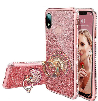 KC Back Cover for Mi Redmi Note 5 Pro(Pink, Cases with Holder, Silicon)