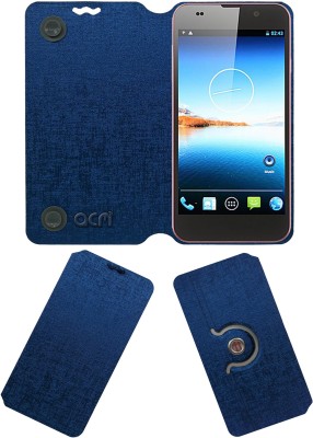 ACM Flip Cover for Zopo C3(Blue, Cases with Holder, Pack of: 1)