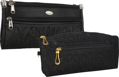 

Element Cart Casual, Formal, Party Black Clutch