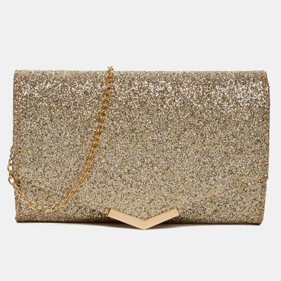 

Cara Mia Party Gold Clutch