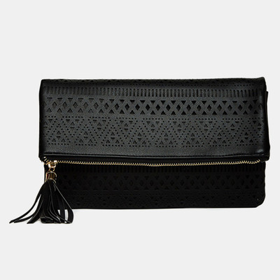 

Cara Mia Casual Black Clutch