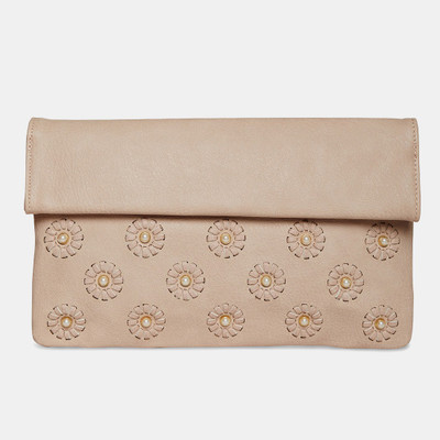 

Cara Mia Casual Beige Clutch