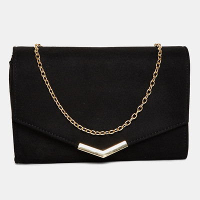 

Cara Mia Casual Black Clutch
