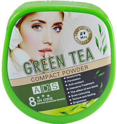 

ADS Green Tea Compact Powder Compact(Beige)