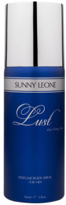 

LUST BY SUNNY LEONE 1 Lust BLUE Body Spray - For Men(150 ml)