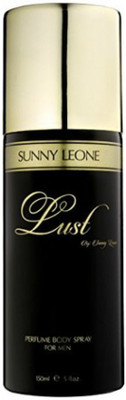 

LUST BY SUNNY LEONE 1 Lust BLACK Body Spray - For Men(150 ml)
