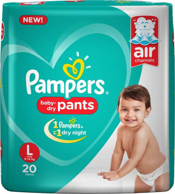 

Pampers L 20 Pants Diaper - L