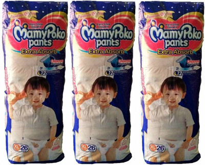 

MamyPoko Xl 26 ( 3 Combo ) - XL(3 Pieces)