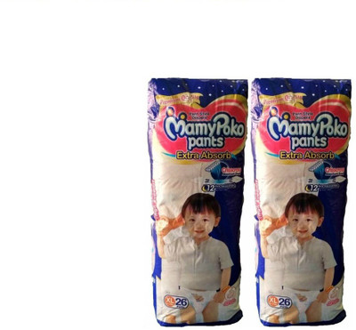 

MamyPoko XL 26 ( 2 Piece ) - XL(2 Pieces)