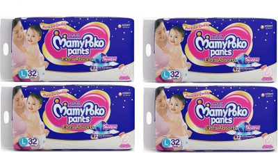 

MamyPoko L 32+32+32+32 (4 Piece ) - L(4 Pieces)