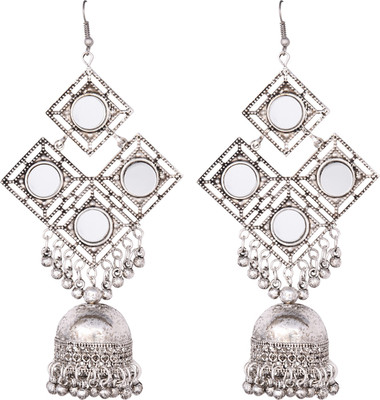 

SADHANA COLLECTION OOXIDISED Alloy Jhumki Earring
