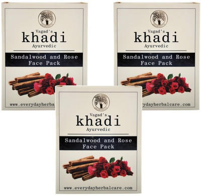 

Vagad's Khadi Sandalwood and Rose Face Pack(600 g)