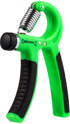 

QUINERGYS Hand Strengthener Trainer Adjustable 22-88 Lbs Hand Exerciser Non-slip Gripper Hand Grip/Fitness Grip(Green, Black)