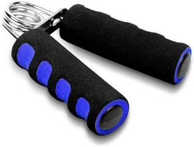 

QUINERGYS ™ Handgrips Letter A shape Foam Strengthen Grip Hand Squeezer Hand Grip/Fitness Grip(Black, Blue)