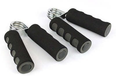 

QUINERGYS ™ Fitness Padded Hand Grip Heavy (5852) Hand Grip/Fitness Grip(Grey, Black)