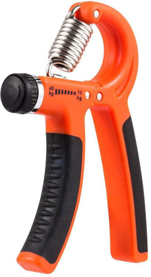 

QUINERGYS Hand Strengthener Trainer Adjustable 22-88 Lbs Hand Exerciser Non-slip Gripper Hand Grip/Fitness Grip(Orange)
