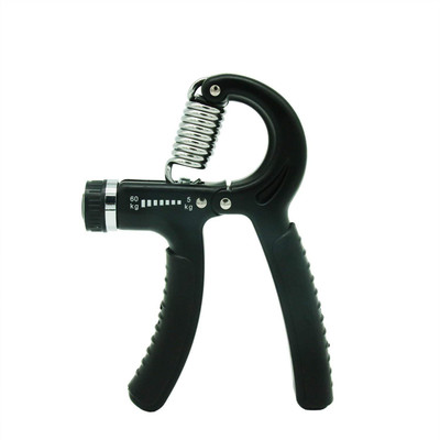 

QUINERGYS ™ Hand Exerciser Grip Adjustable Resistance Range 5-60KG(11-132Lbs) Hand Grip/Fitness Grip(Black)
