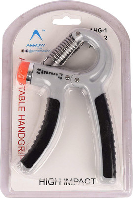 

QUINERGYS ™ Hand Grip for Hand Strenghting Levels 20LBS to 90LBS Hand Grip/Fitness Grip(Grey)