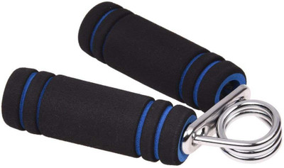 

QUINERGYS ™ Foam handle clamp weight front arm hand muscle exercise Hand Grip/Fitness Grip(Black)