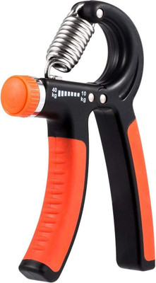 

QUINERGYS Hand Grip Strengthener Hand Exerciser Non-slip Gripper Hand Grip/Fitness Grip(Orange, Black)
